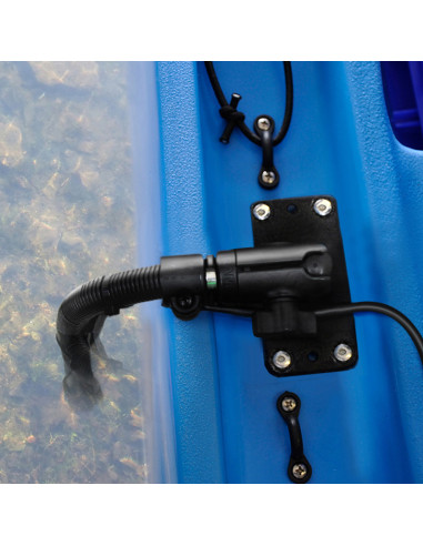 RAM® Transducer Mount with 18" Rod & Wedge for RAM®, Attwood & Fish-On!