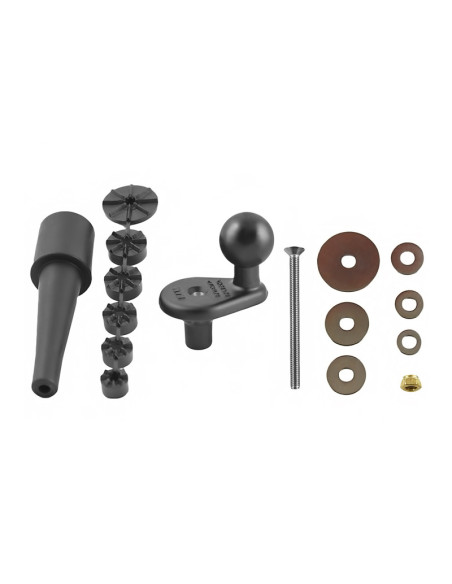 RAM® Motorcycle Fork Stem Ball Base RAM® Motorcycle Fork Stem Ball Base