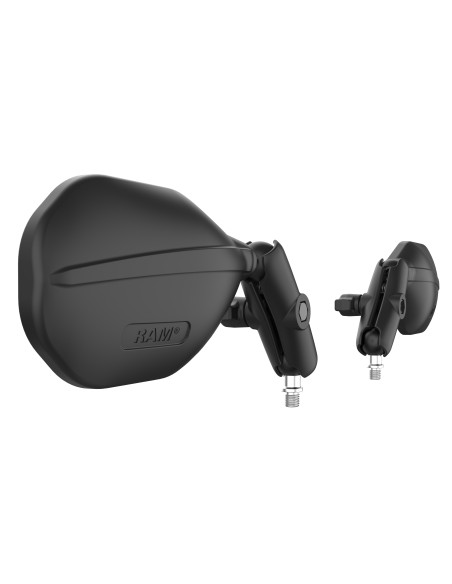 RAM® Tough-MirrorT Kit with M10-1.25 Bases - Medium Arm