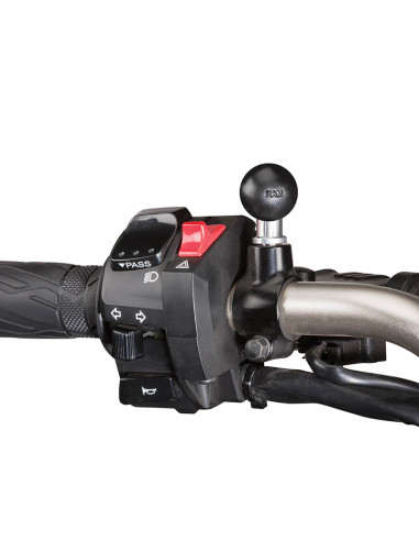 RAM® Ball Adapter with M10-1.25 Threaded Post