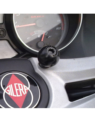 RAM® Motorcycle Handlebar Clamp Base with M8 Bolts