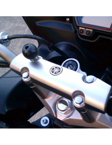 RAM® Motorcycle Handlebar Clamp Base with M8 Bolts