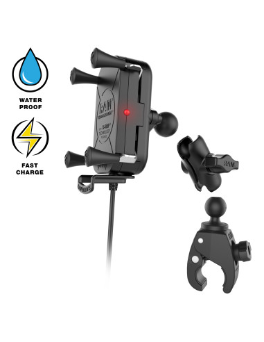 RAM® Tough-ChargeT 15W Wireless Charging Mount with Tough-ClawT