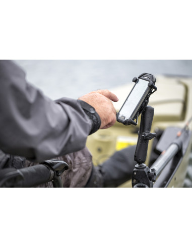 RAM® X-Grip® Phone Mount with RAM® Tough-ClawT Small Clamp Base - Long