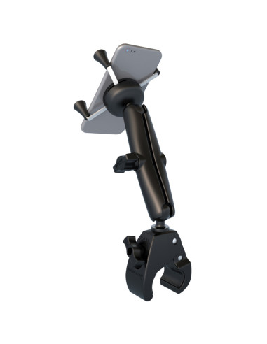 RAM® X-Grip® Phone Mount with RAM® Tough-ClawT Small Clamp Base - Long