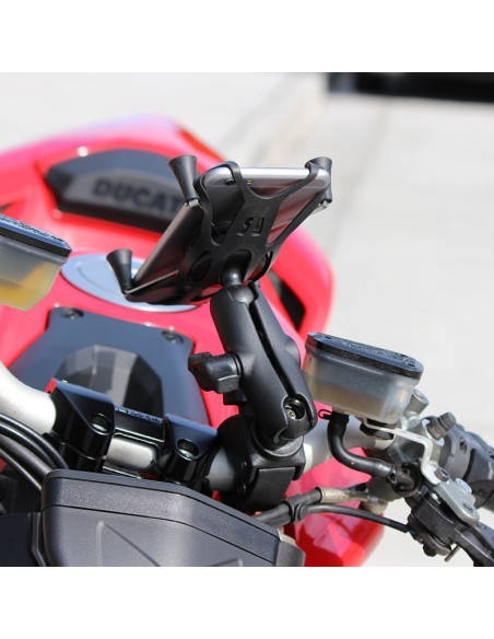 RAM® X-Grip® Phone Mount with RAM® Tough-ClawT Small Clamp Base - Medium