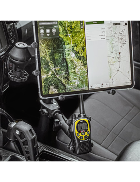 RAM® X-Grip® Phone Mount with RAM® Tough-ClawT Small Clamp Base - Medium