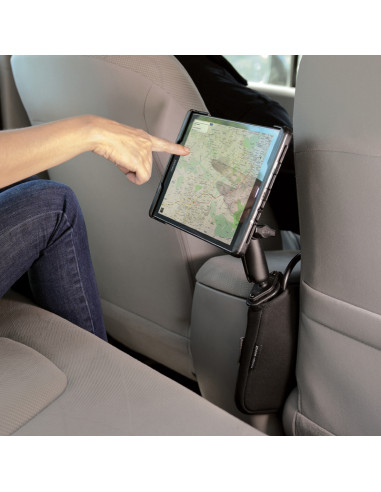 RAM® Tough-WedgeT Mount with Double Socket Arm & Expansion Pouch