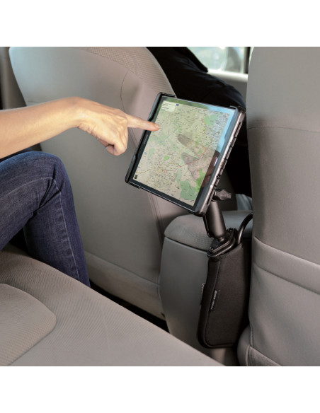 RAM® Tough-WedgeT Mount with Double Socket Arm & Expansion Pouch