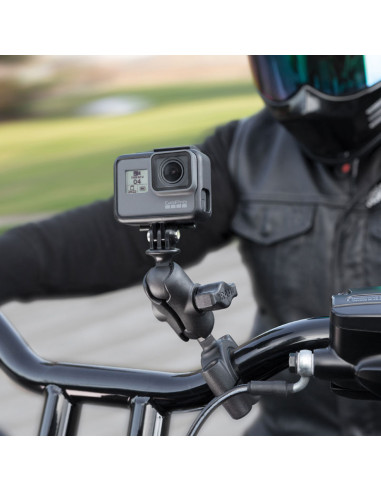 RAM® TorqueT Large Rail Base with Universal Action Camera Adapter