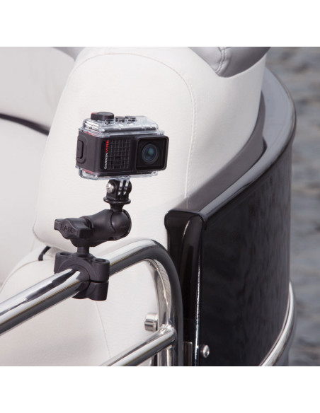 RAM® TorqueT Large Rail Base with Universal Action Camera Adapter