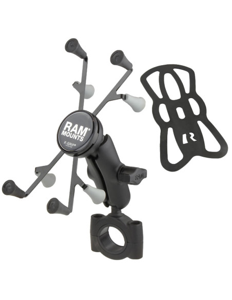 RAM® X-Grip® with RAM® TorqueT Large Rail Base for 7"-8" Tablets