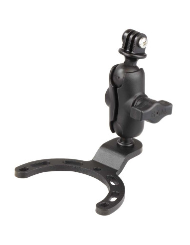 RAM® Small Gas Tank Mount with Universal Action Camera Adapter