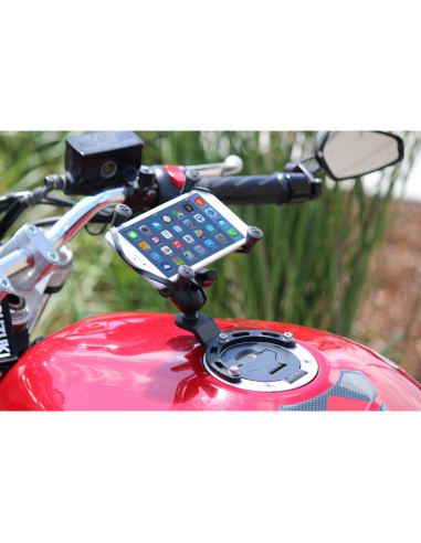 RAM® X-Grip® Large Phone Mount with Small Gas Tank Base