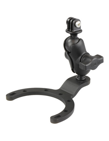 RAM® Large Gas Tank Mount with Universal Action Camera Adapter