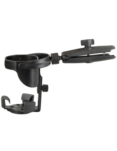 RAM® Level CupT XL 32oz Drink Holder with Double Socket Arm RAM® Level CupT XL 32oz Drink Holder with Double Socket Arm