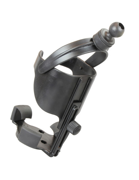 RAM® Level CupT XL 32oz Drink Holder with Double Socket Arm RAM® Level CupT XL 32oz Drink Holder with Double Socket Arm