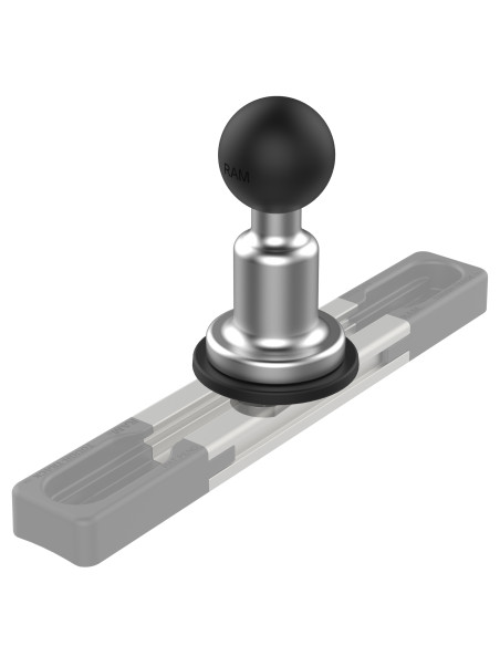 RAM® Aluminum Track Ball Base with T-Bolt Attachment - B Size RAM® Aluminum Track Ball Base with T-Bolt Attachment - B Size