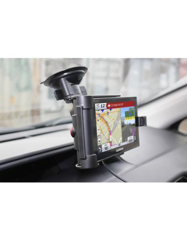 RAM® EZ-Roll'rT Locking Cradle with Ball for Garmin nuviCam and dezlCam