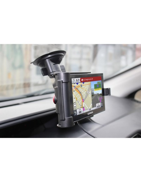 RAM® EZ-Roll'rT Locking Cradle with Ball for Garmin nuviCam and dezlCam