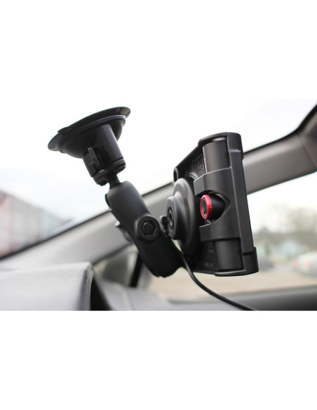RAM® EZ-Roll'rT Locking Cradle with Ball for Garmin nuviCam and dezlCam