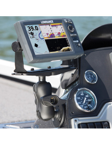 RAM® Large Marine Electronics Mount - D Size Short