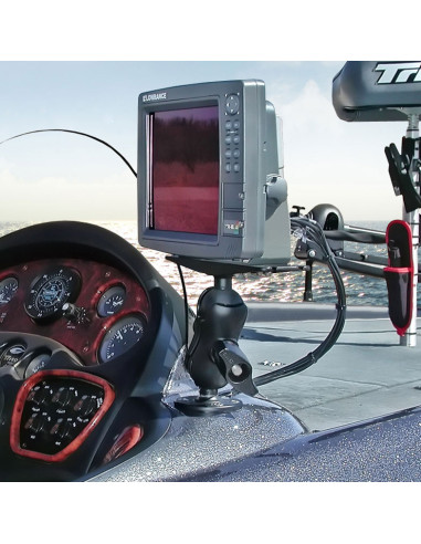 RAM® Large Marine Electronics Mount - D Size Short