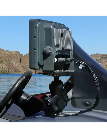 RAM® Large Marine Electronics Mount - D Size Short