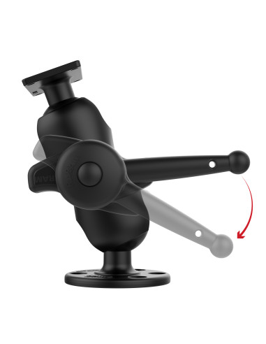 RAM® Drill-Down Ball Mount for Humminbird Helix 8-15, XPLORE & Apex