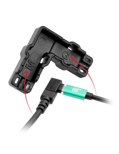 GDS® Cable Clamp for USB Type-C Klein PTT Mic Adapter