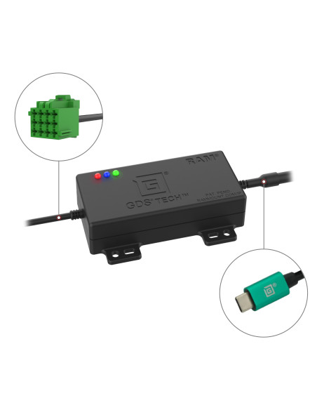 GDS® CAN Bus with FMS Connector GDS® CAN Bus with FMS Connector