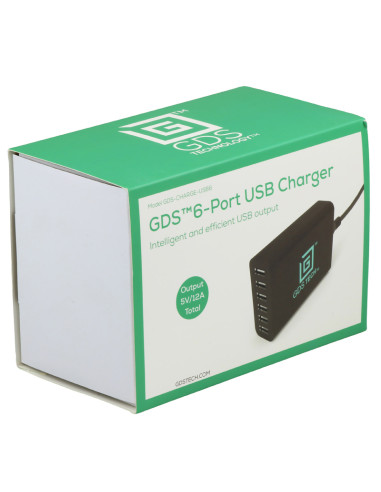 GDS® Intelligent 6-port USB Charger