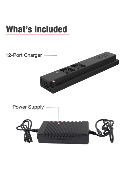 GDS® 12-Port 300W USB-C Power Delivery Wall Charger