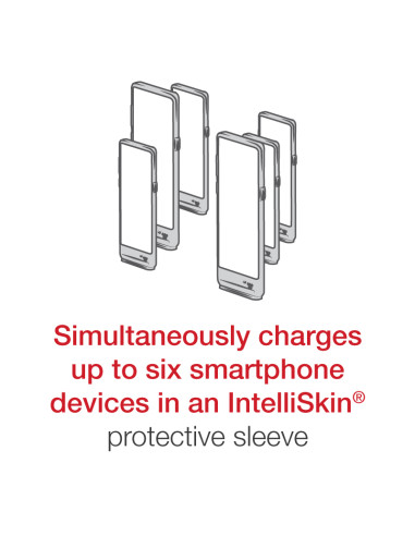 GDS® 6-Port Desktop Charger for Phones with IntelliSkin®