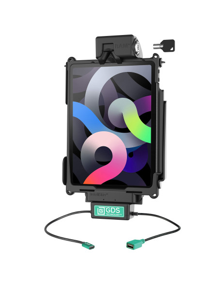 Locking GDS® Tough-DockT Single USB-A for iPad 10 & 11, Pro 11 & Air 11