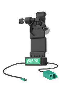 GDS® Uni-ConnT Left Locking Dock + Dual USB-A with Release Lever