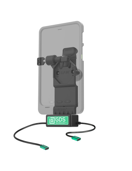 GDS® Uni-ConnT Left Locking Dock + Single USB-C with Release Lever