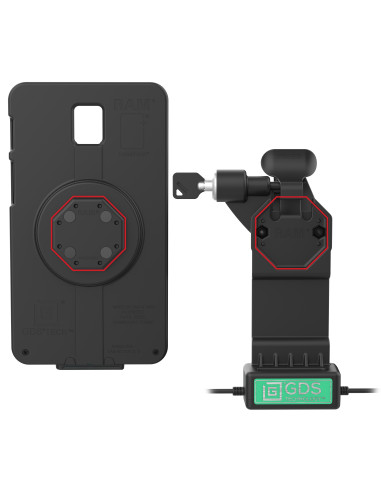 GDS® Uni-ConnT Left Locking Dock + Single USB-C with Release Lever