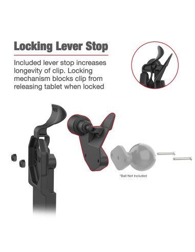 GDS® Uni-ConnT Left Locking Dock with Release Lever
