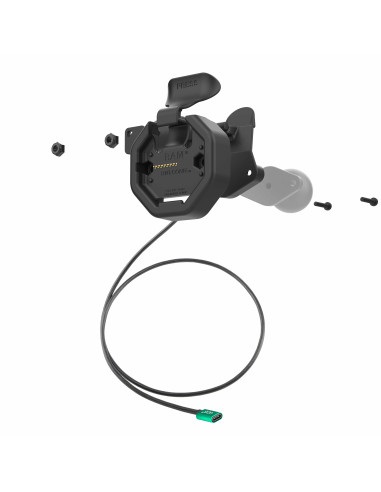 GDS® Uni-ConnT Powered Left Locking Snap-In Dock with USB-C Connector