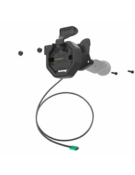 GDS® Uni-ConnT Powered Left Locking Snap-In Dock with USB-C Connector GDS® Uni-ConnT Powered Left Locking Snap-In Dock with USB-C Connector