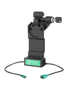 GDS® Uni-ConnT Right Locking Dock + Single USB-A with Release Lever