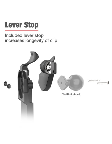 GDS® Uni-ConnT Right Locking Dock + Single USB-C with Release Lever