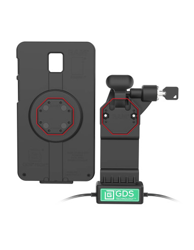 GDS® Uni-ConnT Right Locking Dock + USB-A & RJ45 with Release Lever