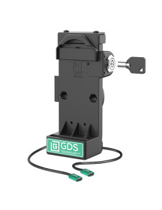 GDS® Uni-ConnT Locking Spring Loaded Power + Single USB-C Dock