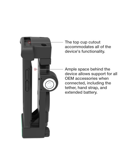 GDS® Locking Powered Dock for Zebra EC50/55