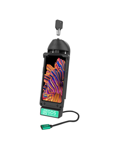 GDS® Locking Vehicle Phone Dock with USB Type-C 2.0 for IntelliSkin®