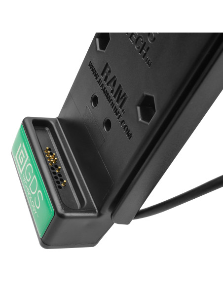 GDS® Locking Vehicle Phone Dock with USB Type-C 2.0 for IntelliSkin®