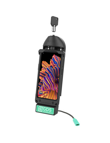 GDS® Locking Vehicle Phone Dock with USB Type-C 3.1 for IntelliSkin®