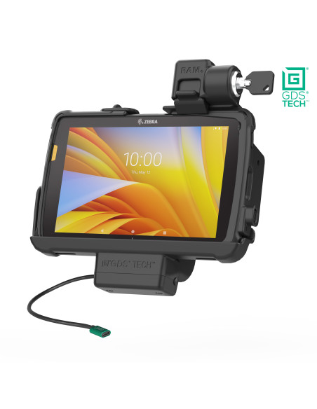 Locking GDS® Powered Dock for Zebra ET401 & ET4x 8" with IntelliSkin®